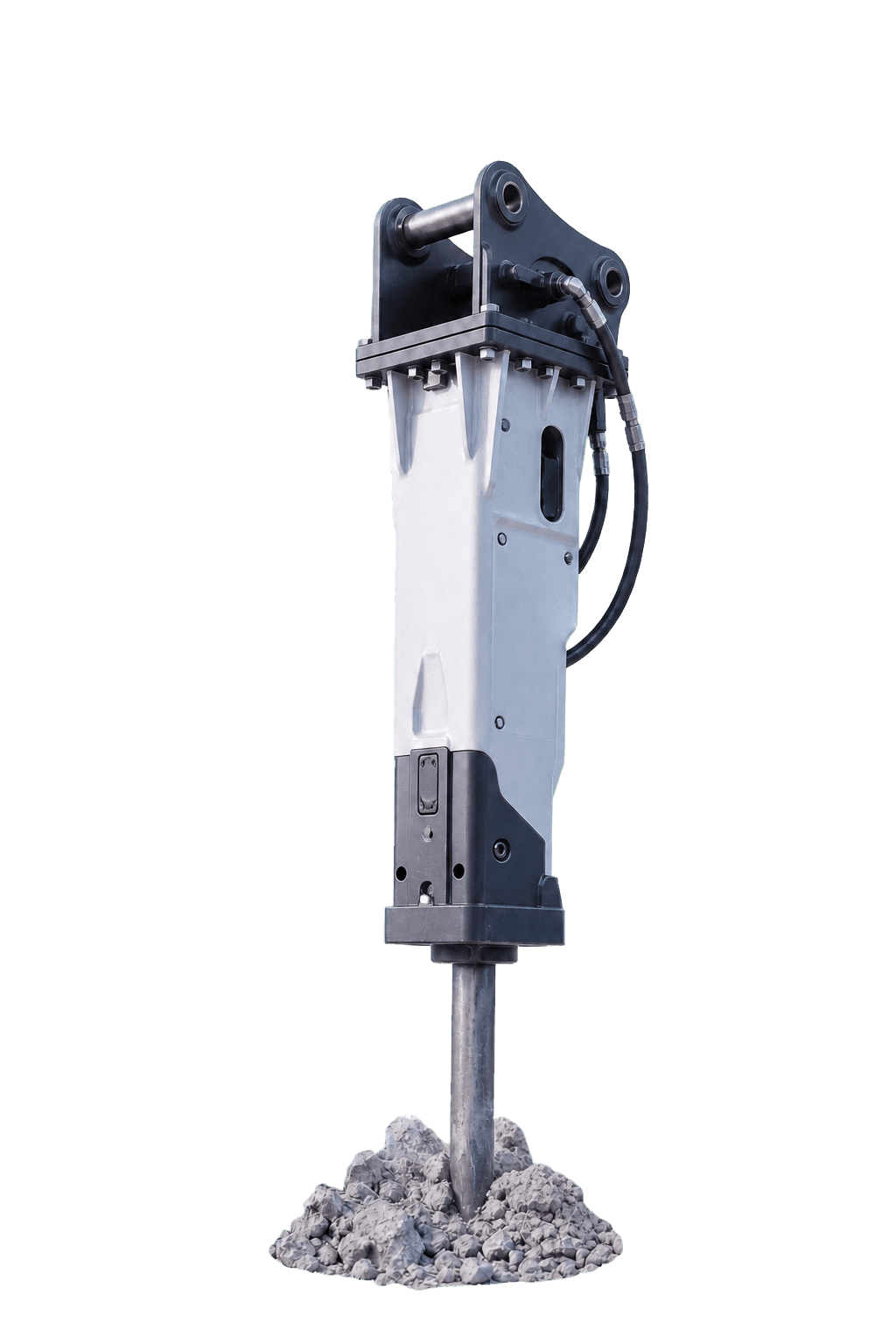Hydraulikhammer als Anbaugerät